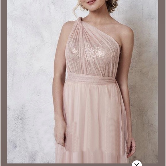 Christina Wu Celebrations Aqua Bridesmaid Dress - Picture 6 of 6